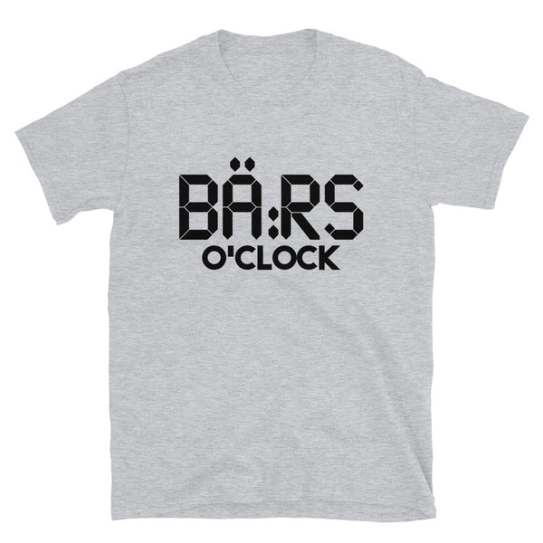 Kortärmad t-shirt i unisex-modell med texten - Bärs o´clock