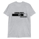 Kortärmad t-shirt i unisex-modell med texten - Laddar prutt