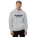 Hoodie med texten - "Jag kan ha fel. Men antagligen inte."