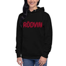 Hoodie med texten - "Rödvin"