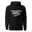 Hoodie med texten - "Världens bästa Farfar"