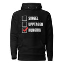 Sweatshirt med texten "Hungrig"