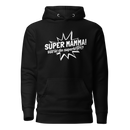 Hoodie med texten "SUPER MAMMA"