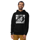 Hoodie med texten "Du hittar mig i garaget"