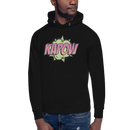 Hoodie med texten "KAPOW"