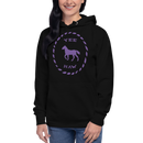 Hoodie med texten "YEE HAW"