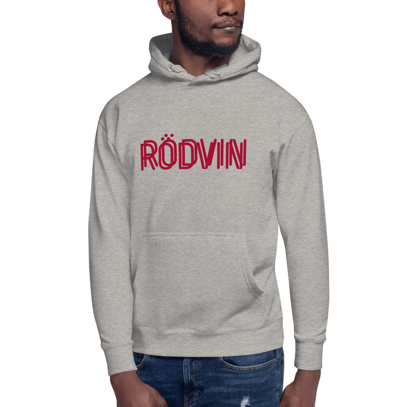 Hoodie med texten - "Rödvin"