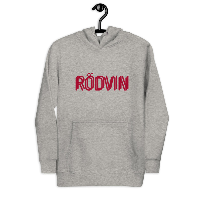 Hoodie med texten - "Rödvin"