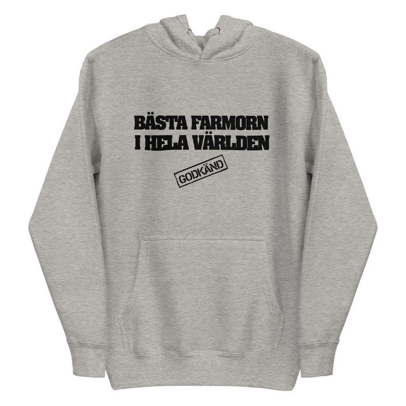 Hoodie med texten - "Bästa farmorn i hela världen"