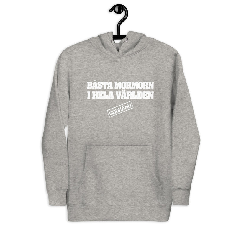 Hoodie med texten - "Bästa mormorn i hela världen"