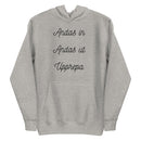 Hoodie med texten - "Andas in"