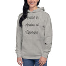 Hoodie med texten - "Andas in"