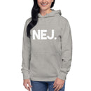 Hoodie med texten "NEJ."