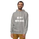 Hoodie med texten "Näpp! Inte idag."