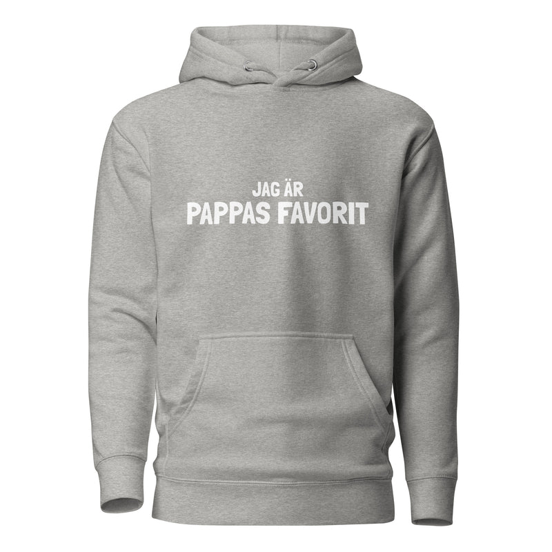 Hoodie med texten "Jag är pappas favorit"