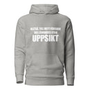 Hoodie med texten "Alltså till mitt försvar"