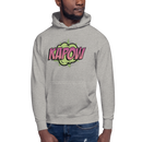 Hoodie med texten "KAPOW"