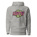 Hoodie med texten "KAPOW"