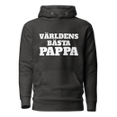 Hoodie med texten "Världens bästa pappa"