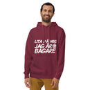 Hoodie med texten "Lita på mig, jag är bagare"
