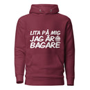 Hoodie med texten "Lita på mig, jag är bagare"