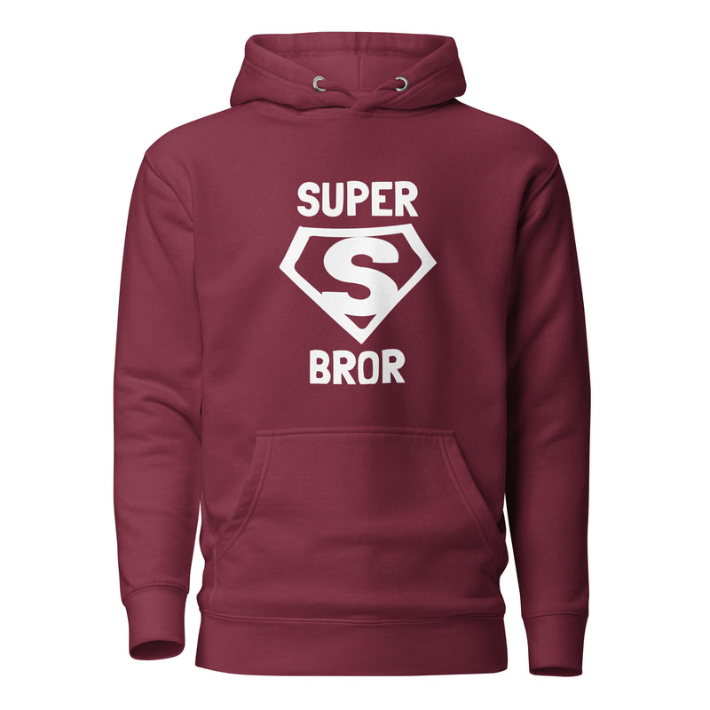 Hoodie med texten "Super bror"