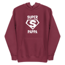 Hoodie med texten "SUPER PAPPA"