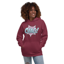 Hoodie med texten "OMG!"
