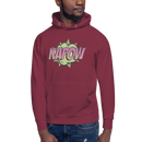 Hoodie med texten "KAPOW"
