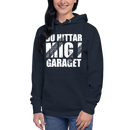 Hoodie med texten "Du hittar mig i garaget"
