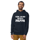 Hoodie med texten "Världens bästa pappa"