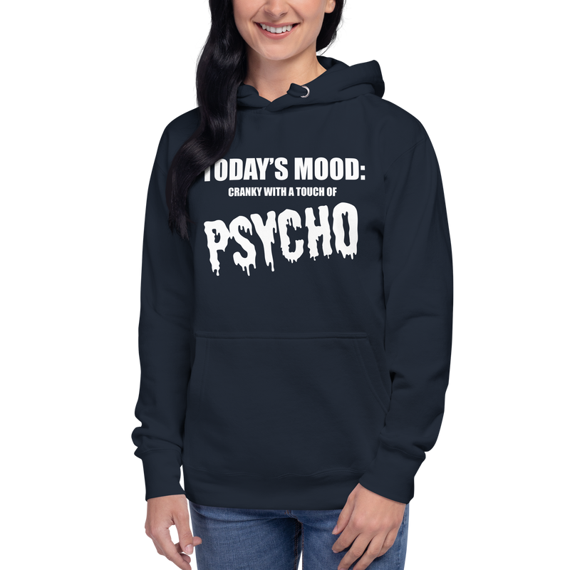 Hoodie med texten "Todays mood"