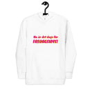 Hoodie med texten - "Fredagsmys"