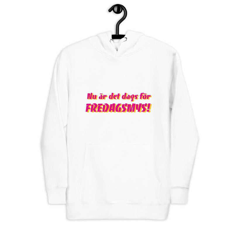 Hoodie med texten - "Fredagsmys"