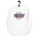 Hoodie med texten "YIKES!"