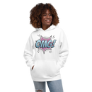 Hoodie med texten "OMG!"