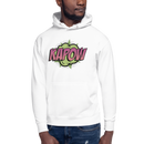 Hoodie med texten "KAPOW"