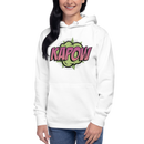 Hoodie med texten "KAPOW"