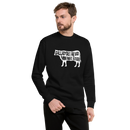 Sweatshirt med texten " Sallad? Det är vad min mat äter"