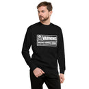 Sweatshirt med texten "Varning! Vresig gammal gubbe"