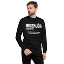 Sweatshirt med texten "INGENJÖR"