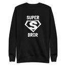 Sweatshirt med texten "Super bror"