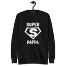 Sweatshirt med texten "SUPER PAPPA"