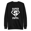 Sweatshirt med texten "SUPER PAPPA"