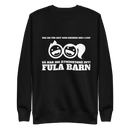 Sweatshirt med texten "Vad än för skit som händer"