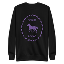 Sweatshirt med texten "YEE HAW"