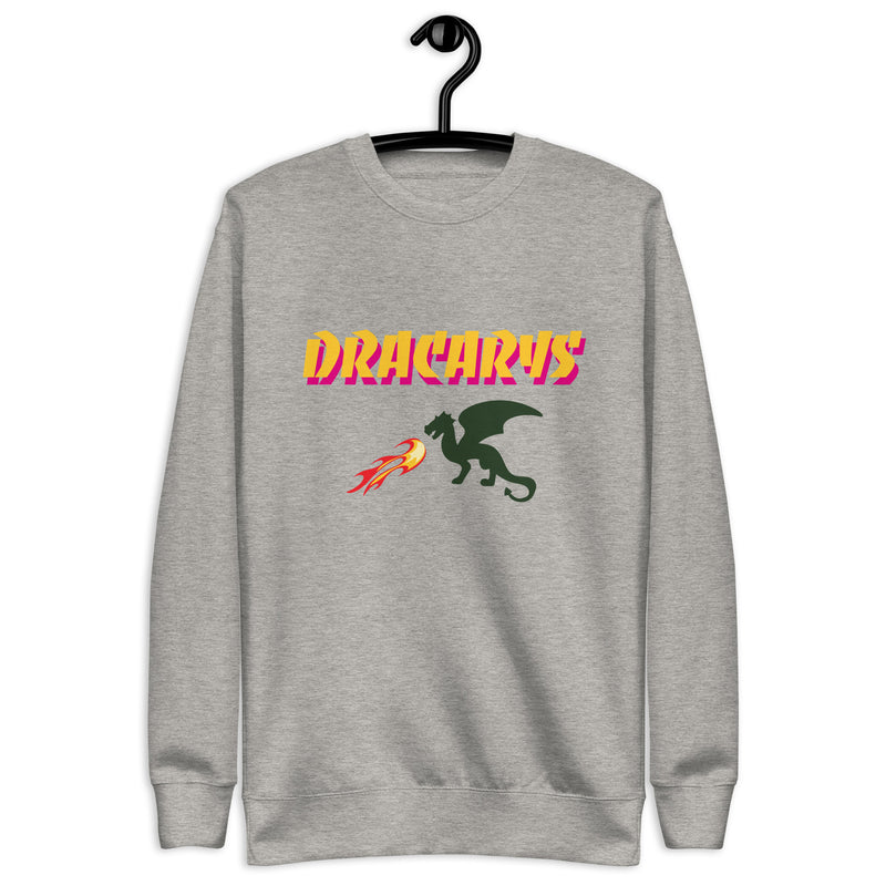 Sweatshirt med texten "Dracarys"