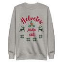 Sweatshirt med texten "Helvetes jävla skit"