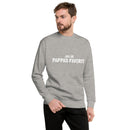 Sweatshirt med texten "Jag är pappas favorit"