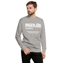 Sweatshirt med texten "INGENJÖR"